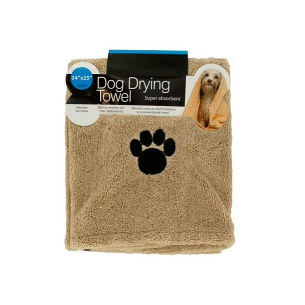 Bulk Buys OF6638 Medium Super Absorbent Dog Drying Towel, 8 Piece
