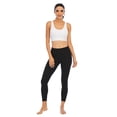 thumbnail image 4 of Medium Support Racerback Sports Bra for Women Strappy Plus Size Padded Criss Cross Medium Support Yoga Running Bra, 4 of 7