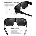 thumbnail image 3 of Joopin Large Polarized Fit Over Glasses Sunglasses For Women Men, Oversized Trendy Square Shades For Driving, 3 of 8