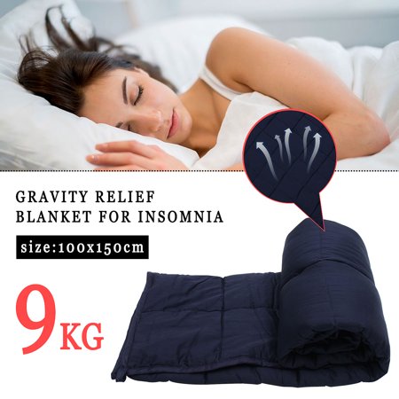 100x150cm 4.5/7/9kg Weighted Blanket Cotton Heavy Sensory Calming Relax