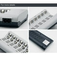 thumbnail image 4 of Kayannuo 8 Slots Charger AA / AAA Ni-MH / Ni-Cd Batteries Rechargeable Battery EU Plug, 4 of 9
