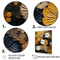 thumbnail image 3 of Designart "Sunny Blossom Ceramic Garden" Boho Pottery Floater Framed Wall Art Prints, 3 of 5