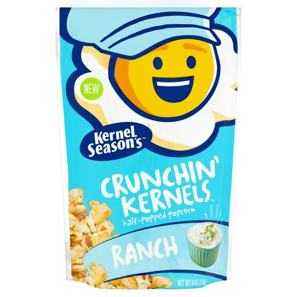Kernel Season's Crunchin' Kernels Ranch HalfPopped Popcorn, 6 oz (Pack