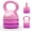 Pink-12lb, variant on Adjustable Kettlebell Weights Set Cast Iron Exercise Fitness Kettle Ball Grip 5, 8, 9,12lb Free Weight Men Women Kettlebells for Gym Workout Ballistic, Core,Strength