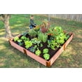 thumbnail image 2 of Frame It All Tool-Free Classic Sienna Raised Garden Bed 8' x 8' x 11" - 1" profile, 2 of 14