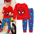 thumbnail image 2 of Conjunto de otoño para niños y niñas, pijamas de manga larga con dibujos animados de Navidad, Halloween, 2-7T, 2 of 4