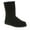 Black, variant on Women's Elle Short Hickory Size 9 | Classic Suede Pull On Fashion Boot | Cozy Winter Boots for Women