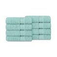 thumbnail image 3 of Mainstays Basics 8pk Washcloth Set, Teal, 3 of 5