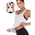 thumbnail image 3 of Women's Outdoor Sports Fitness Vest Quick-Drying Split Hem Yoga Vests Shirts Breathable Vest, 3 of 8