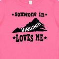 thumbnail image 4 of Inktastic Virginia Vacation Someone Loves Me Boys or Girls Baby T-Shirt, 4 of 5