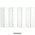 thumbnail image 7 of Red Lantern 6 ft. Tall Double Cross Shoji Screen - White - 8 Panels, 7 of 7