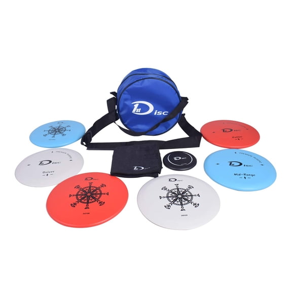 Set Disc Golf, primer disco con bolsa, 2 Fairway Driver, 2 de gama media