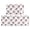 Cow and Face White Pattern, variant on Cow and Face White Pattern Anti Fatigue Kitchen Rugs Set Of 2, Non Slip Washable Decorative Floor Mats for Kitchen Sink Laundry, 17"x30" and 17"x47"