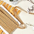 thumbnail image 4 of Gold Braid Trim7/8" (W) x 12.5 Yards(L) Polyester Ribbon Lace Trimmings for Curtain DIY Crafts Sewing Home Decoration, 4 of 8