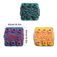thumbnail image 3 of Methold Colchoneta de alimentación para liberar el estrés de mascotas, portátil, reutilizable, lavable, Flexible, cuadrada, antideslizante, Suministros para perros Amarillo Methold PT004195-03, 3 of 6