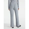 thumbnail image 3 of No Boundaries Cable Knit Sweater Wide Leg Pants, 30'' Inseam, Women's, 3 of 5