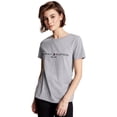 thumbnail image 1 of Camiseta Tommy Hilfiger para mujer, corte regular, logotipo bordado, 1 of 5