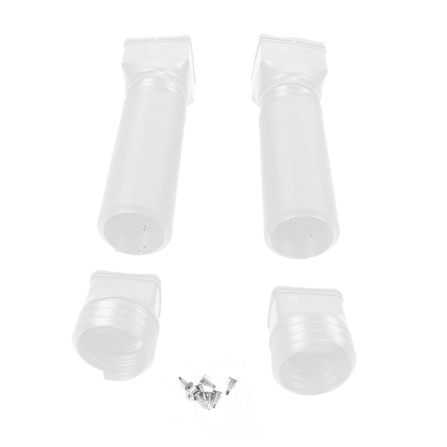 Extensor De Bajante De Canalón, Adaptador De Extensión De Bajante Resistente A La Corrosión De Transferencia De Agua Fácil De Fijar Flexible Para Exteriores