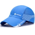 thumbnail image 2 of iHPH7 Boys Golf Hat Running Hat Hiking Hat Summer Hats for Men Snapback Hat, Blue One Size, 2 of 3