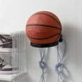 thumbnail image 4 of Danhjin Ball Rack Storage Rack Punch- Wall-mounted Football Basketball Volleyball Rack Home Rack Placement Rack Storage Basket, 4 of 9