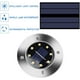 thumbnail image 3 of Luz solar al aire libre 8 LED 4 piezas Foco de jardín Luz solar impermeable IP65 Luz de césped Decoración para jardín Patio Jardín Césped (color cálido), 3 of 5