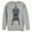 Athletic Heather, variant on Men's Superman Bold Hero Pose  Sweatshirt Athletic Heather Medium