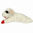 thumbnail image 2 of Multipet Plush*Lamb*Chop*Dog Toy with Squeaker,1PCS White and Red, 2 of 7