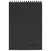 Angle View: Cambridge Limited Topbound Legal Ruled Notebook 96 Sheets 8 18 x 11 Gray -