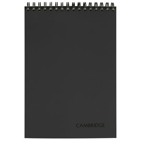 Cambridge Limited Topbound Legal Ruled Notebook 96 Sheets 8 18 x 11 Gray -