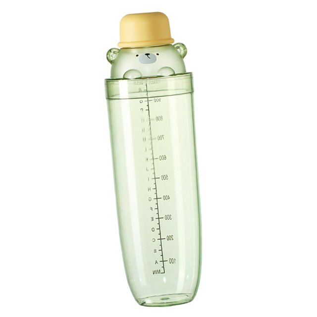 PC Body Cocktail Shaker Tea Shaker Cocktail Mixer Martini Making Drink Mixer Ice 100ml Green