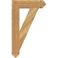 thumbnail image 3 of Ekena Millwork 4"W x 18"D x 30"H Traditional Arts & Crafts Rough Sawn Bracket, Western Red Cedar, 3 of 4