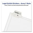 thumbnail image 4 of Preprinted Legal Exhibit Side Tab Index Dividers, Avery Style, 26-Tab, D, 11 X 8.5, White, 25/pack, (1404) | Bundle of 5 Packs, 4 of 7