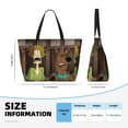 thumbnail image 3 of Lsque Scooby-Doo Beach Travel Bag - Water-Resistant, Large Capacity Lightweight Tote with 7 Pockets for Women and Men - Perfect for Beach, Pool, Gym, and Travel, 3 of 6