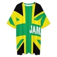 thumbnail image 3 of Jamaican, Jamaica Sleepshirts For Sleeping Travels Loose Sleepdress Pajama Dress Soft Nightdress Sleepwear, 3 of 7