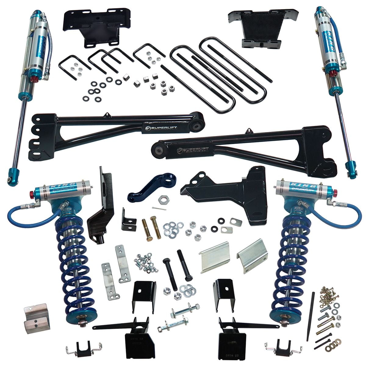 SuperLift KING Edition 6 inch Radius Arm Lift Kit 2017 2018 Ford F250