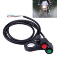 thumbnail image 4 of Motorcycle Switch  Motorcycle Handlebar Switch  Handlebar On/off Switch 22mm7/8inch Motorcycle Handlebar Switch Headlight Turn Signal Light Horn On/Off Push Button, 4 of 8