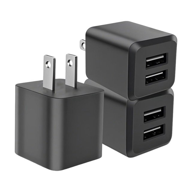 Cargador de Pared USB REKNA de Doble Puerto 110V Carga Rápida