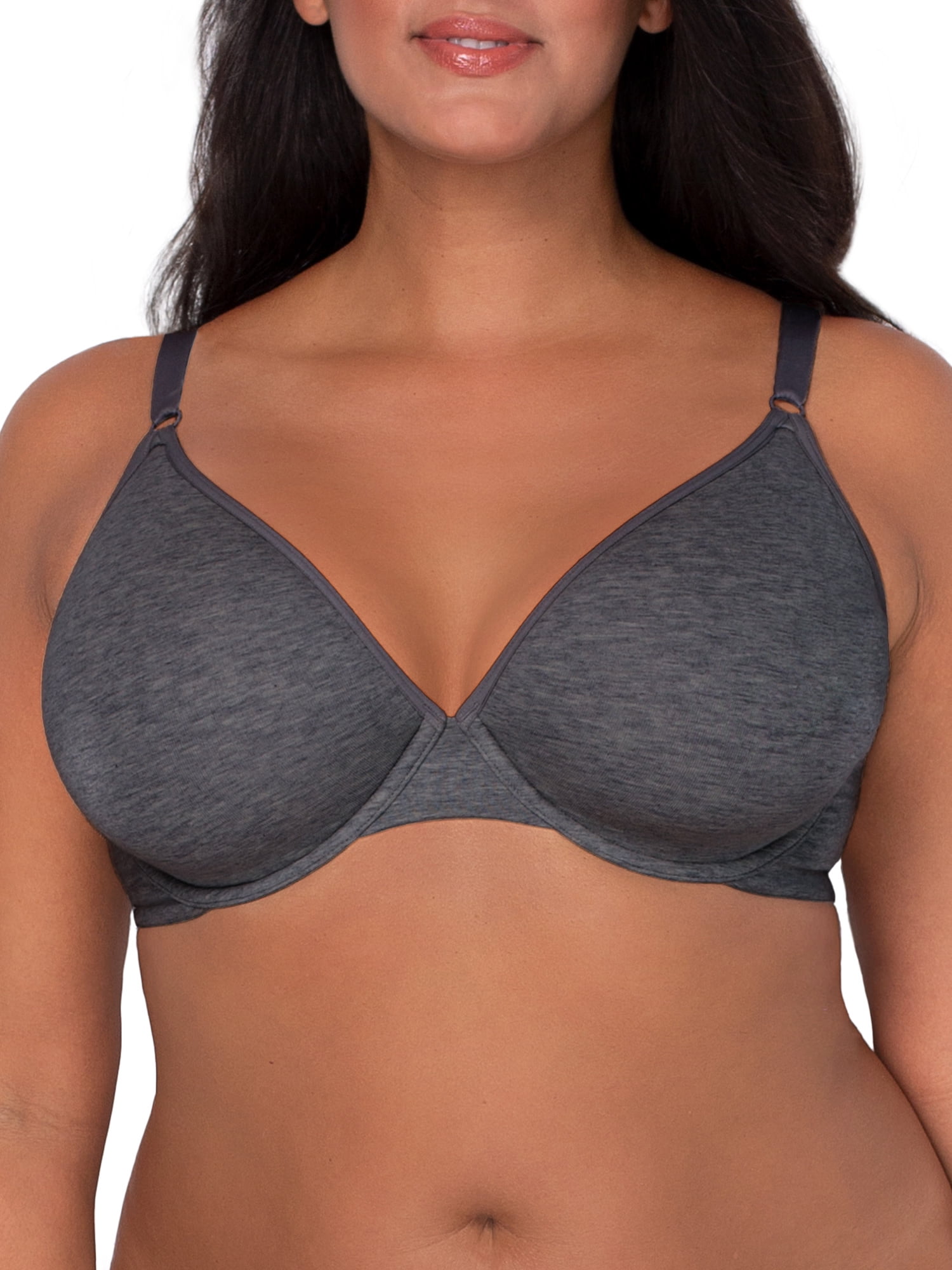 Fruit of the Loom Women's Unlined Underwire Cotton Stretch Extreme Comfort Bra, Style FT920, 2-Pack