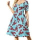 thumbnail image 3 of Canadá: Bandera canadiense (roja y blanca) Vestido de manga corta Ropa femenina Vestido de mujer Ropa Vestidos Vestido de gala, 3 of 7