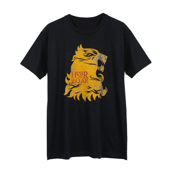 Game of Thrones Mens Black Short Sleeved T-Shirt