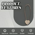 thumbnail image 3 of MELIVO Bike Lock,15.75" Motorcycle Lock,Cable Bicycle Lock Bike Lock Cable,Gold, 3 of 6