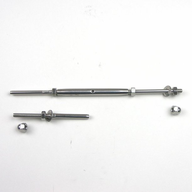 13 Pc Stainless Steel T316 Tensioner w/ Threaded Rod for Cable