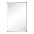 thumbnail image 7 of TEHOME Farmhouse Black Medicine Cabinet, 24x36 Inches, Recessed, Beveled Mirror, 7 of 7