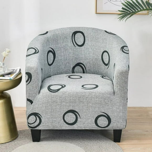 bar chair decoration club chair cover armchair slipcover geometric printed small sofa covers protect for pets
