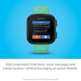 thumbnail image 3 of Garmin Bounce™, Kids Smartwatch, Two-Way Text and Voice Messaging, Location Tracking, Green Burst, 3 of 6