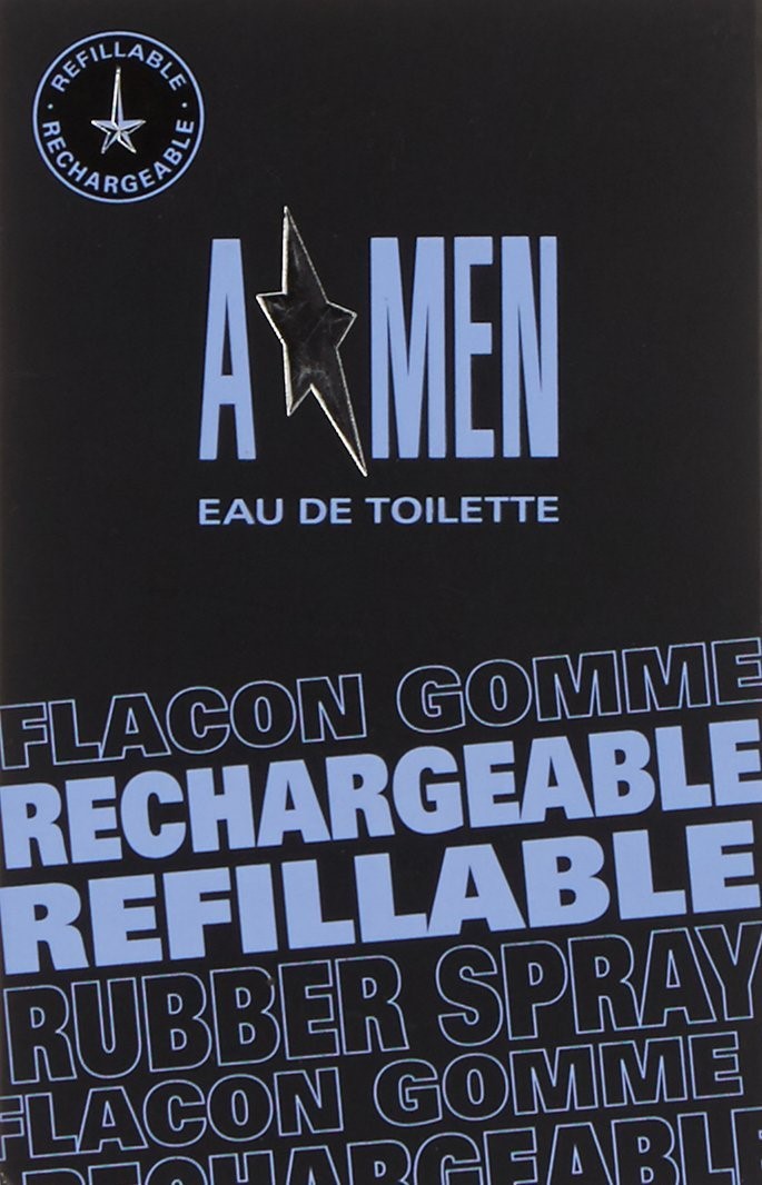 A Men Rubber Flask for Men By Thierry Mugler 1.7 oz EDT Refillable - image 3 of 3