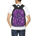 thumbnail image 4 of Fotbe Purple Snowflakes Mochila para Hombre y Mujer - Tela Oxford 600D Resistente - Mochila Impermeable de Gran Capacidad para Escuela, Viajes y Senderismo, 4 of 6