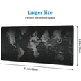 thumbnail image 5 of Word Map Extended Big Mouse Pad Large,XL Gaming Mouse Pad Desk Pad,31.5x11.8inch Long Computer Keyboard Mouse Mat Mousepad with 3mm Non-Slip Base and Stitched Edge for Home Office Work, 5 of 7