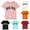 Pink-03, variant on STETMN Little Girls Short Sleeve Tops BIG SIS Letter Print Tee Casual Summer T-Shirt for 3-10Y