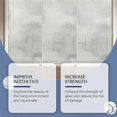 thumbnail image 3 of 1-3x Window Film Glass Frosting Paint 150g Window Paint With Brush Waterproof And UV Resistant Paint For Window Shower Room Bathroom 1pc, 3 of 5